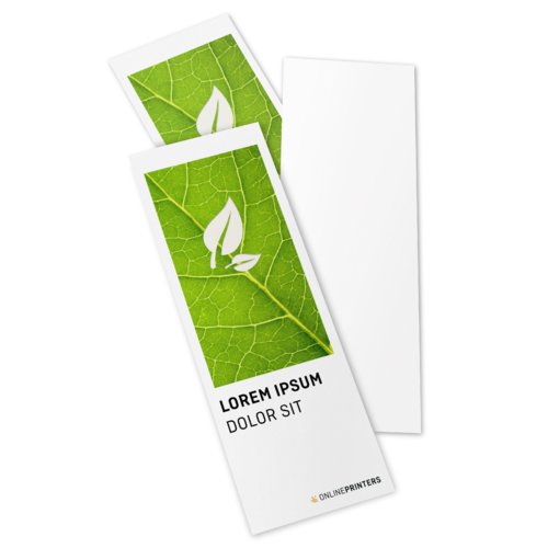 Volantini in carta ecologica/naturale, DL, stampa solo fronte 1