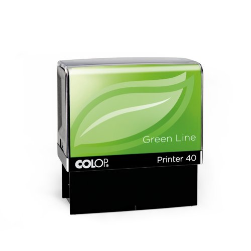Piastra di testo timbri Colop Green Line Printer 40/Plus 40 1