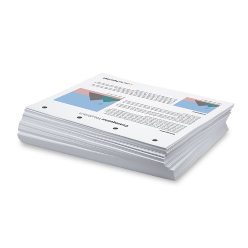 Schede non rilegate, A5, 21 x 14,8 cm, formato orizzontale, stampa solo fronte 4 colori (4/0) 1