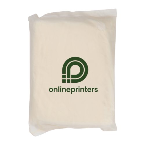Poncho antipioggia compostabile monouso.