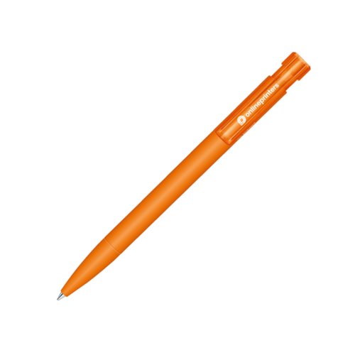 Penne a sfera arancione bio con clip.