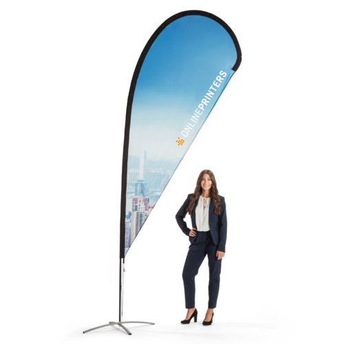 Dropflag, solo stampa, 115,5 x 266 cm 1