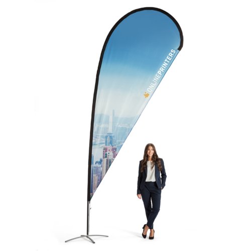 Dropflag incl. stampa, 159 x 411 cm 1
