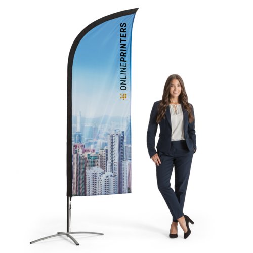 Sistema wingflag, incl. stampa, 67 x 231 cm 1