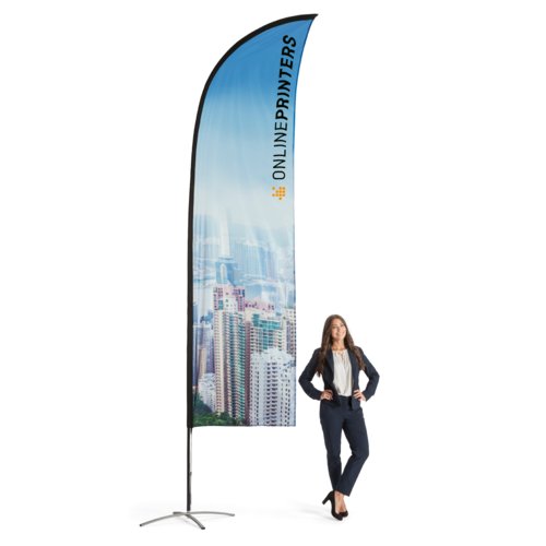 Sistema wingflag, incl. stampa, 90 x 454 cm 1