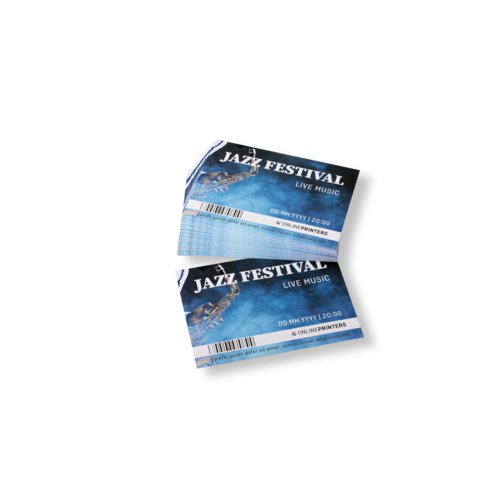 Biglietti d'ingresso (colore che reagisce alla luce nera), Copertina DVD, stampa fronte/retro 4