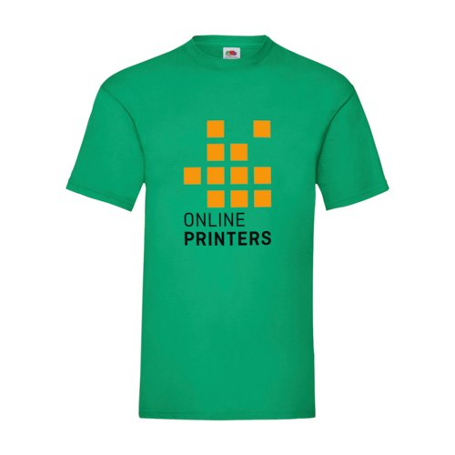 T-shirt in cotone a maniche corte e girocollo.