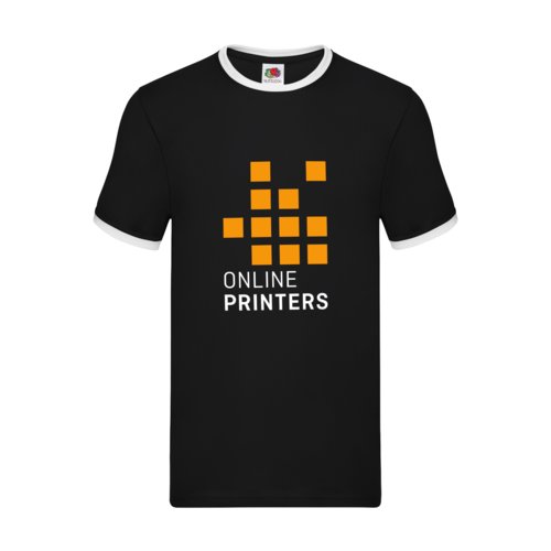 T-shirt Fruit of the Loom Valueweight-Ringer 1