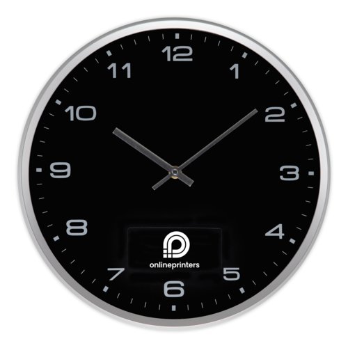 Orologio da parete con quadrante intercambiabile.