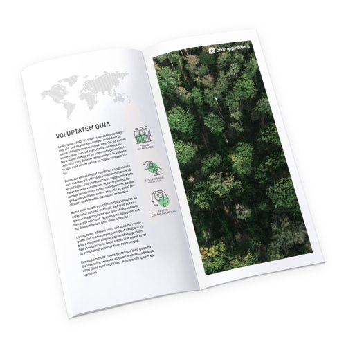 Cataloghi brossura incollata in carta ecologica/naturale, verticale, A6 4