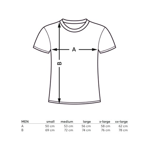 T-shirt in cotone a maniche corte e girocollo, unisex.