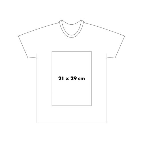T-shirt bianca in cotone con maniche corte e collo rotondo.
