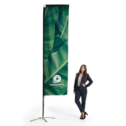 Squareflag incl. stampa, 78 x 357 cm 1