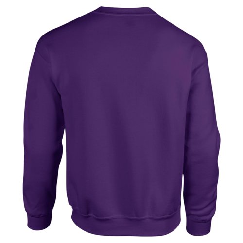 Felpa viola in misto cotone da uomo.