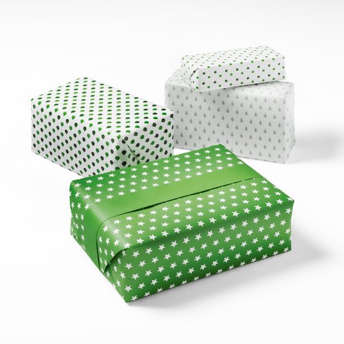 Carta da regalo con colori ad effetto.