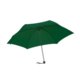 Mini ombrello verde, resistente alle tempeste e pieghevole.