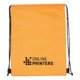 Borsa sportiva/frigo 2 in 1 arancione con coulisse.