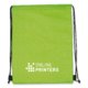 Borsa frigo/borsa sportiva 2 in 1 verde mela con coulisse.