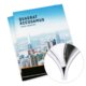 Brochure con rilegatura a colla.