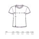 T-shirt in cotone a maniche corte e girocollo, unisex.