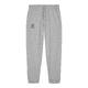 Pantaloni da jogging in tessuto grigio con coulisse.