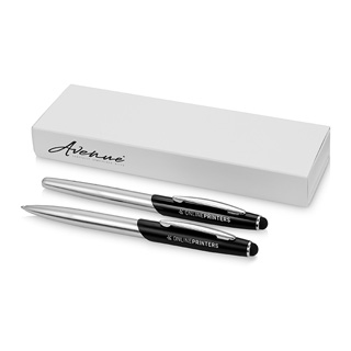 Set penna a sfera e penna roller Geneva Stylus