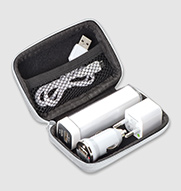 Set da viaggio con powerbank