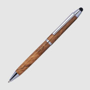 Penna a sfera in legno con funzione touch Erfurt