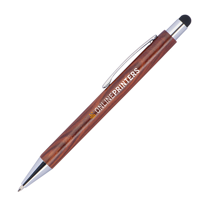 Penna a sfera in legno Bilzen