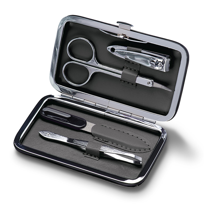 Set manicure in astuccio PU Avola