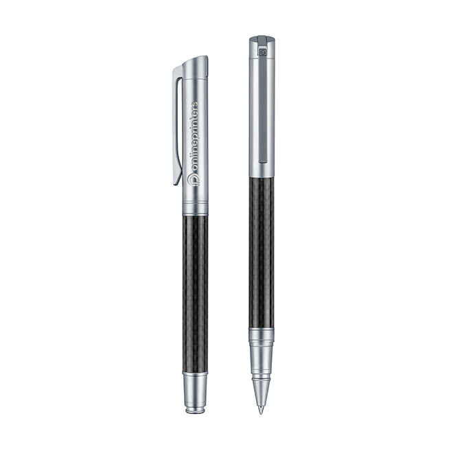 Penna rollerball in metallo senator Carbon Line