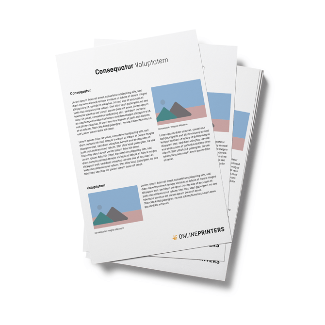 stampa solo fronte 4 colori (4/0)