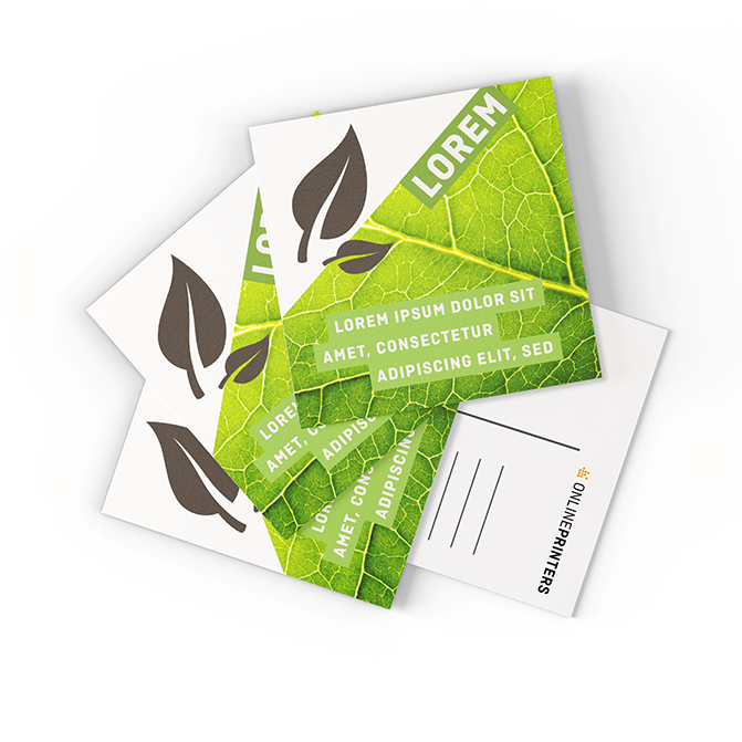Cartoline carta eco/naturale