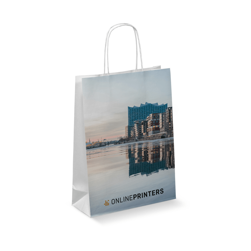 Borsa con cordoncino di carta CLASSIC