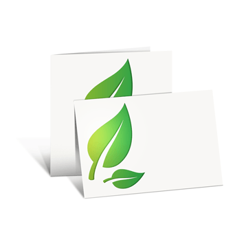 Immagine Cartoline piegate carta eco/naturale