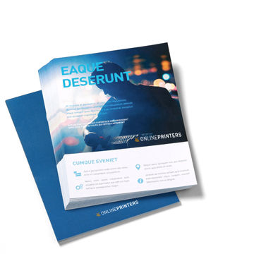 Classici per la pubblicità: volantini A6 con stampa fronte-retro