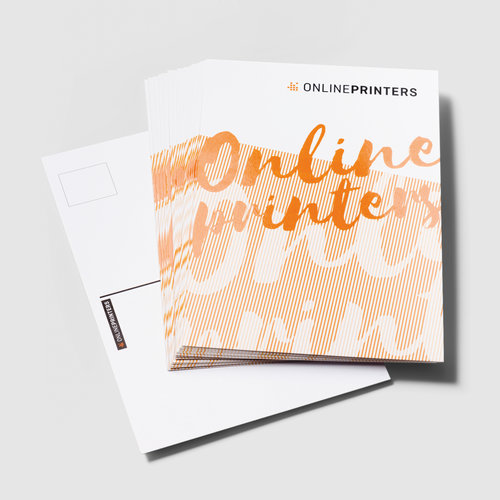 Cartoline con vernice UV parziale