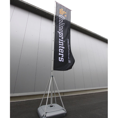 Sistema palo gigante, incl. stampa, 110,0 x 330,0 cm 1
