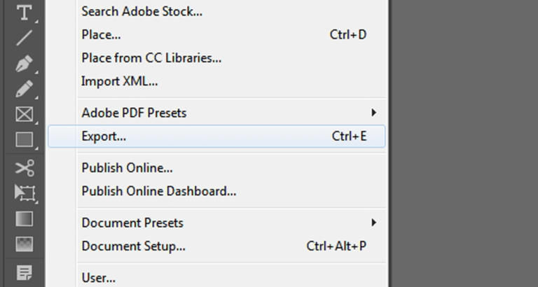 Ctrl + E: come esportare file PDF pronti per la stampa con InDesign