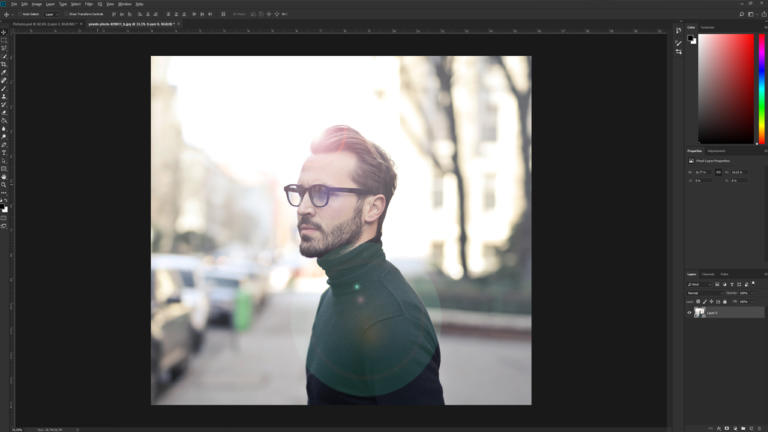 Come creare l’effetto riflesso lente con Photoshop: tutorial di base