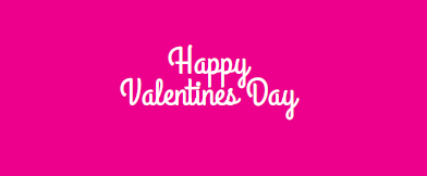 Sfondo rosa brillante con il testo Buon San Valentino in elegante corsivo bianco al centro dell'immagine, perfetto per chi cerca deliziosi Valentinstag Vorlagen.
