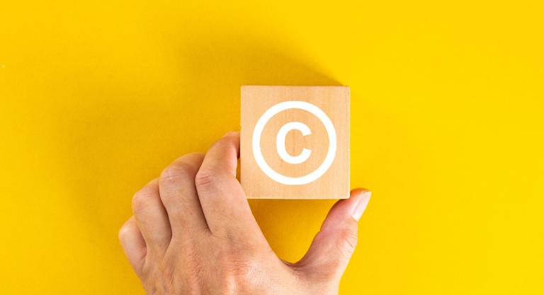 Segno di copyright, marchio di fabbrica e marchio registrato in uso